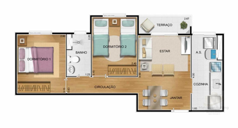 Imagem Apartamento com 2 Quartos à Venda, 49 m² em Parque Dom Pedro Ii - Campinas Imagem Apartamento com 2 Quartos à Venda, 49 m² em Parque Dom Pedro Ii - Campinas