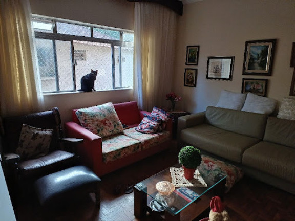 Apartamento com 3 Quartos à Venda, 120 m² em José Menino - Santos