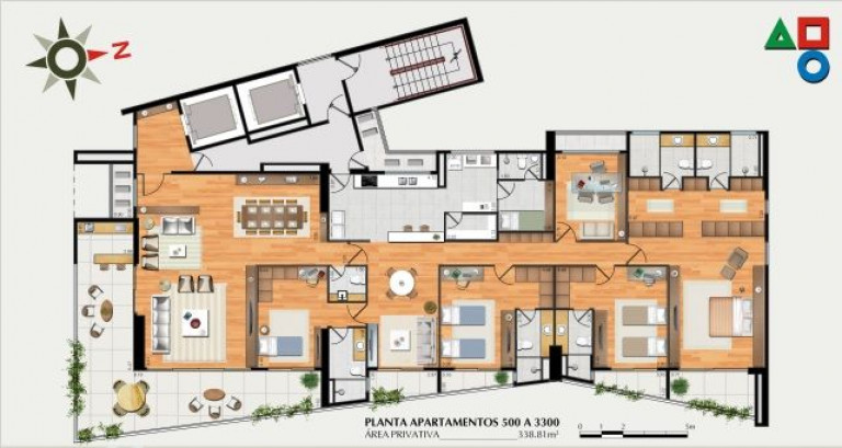 Imagem Apartamento com 4 Quartos à Venda, 360 m² em Meireles - Fortaleza