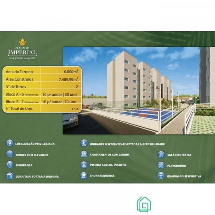 Imagem Apartamento com 2 Quartos à Venda, em Planalto - Natal Imagem Apartamento com 2 Quartos à Venda, em Planalto - Natal