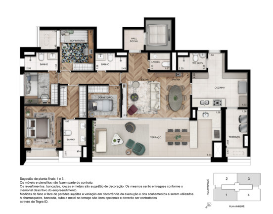 Apartamento com 4 Quartos à Venda, 157 m² em Perdizes - São Paulo
