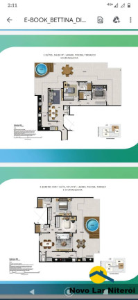 Imagem Apartamento com 2 Quartos à Venda, 81 m² em Piratininga - Niterói