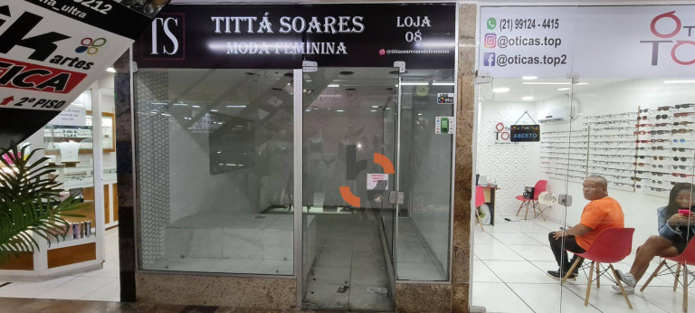 Loja para Alugar, 13 m² em Centro - Nova Iguaçu