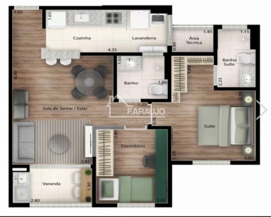 Imagem Apartamento com 2 Quartos à Venda, 67 m² em Jardim Piratininga - Sorocaba Imagem Apartamento com 2 Quartos à Venda, 67 m² em Jardim Piratininga - Sorocaba