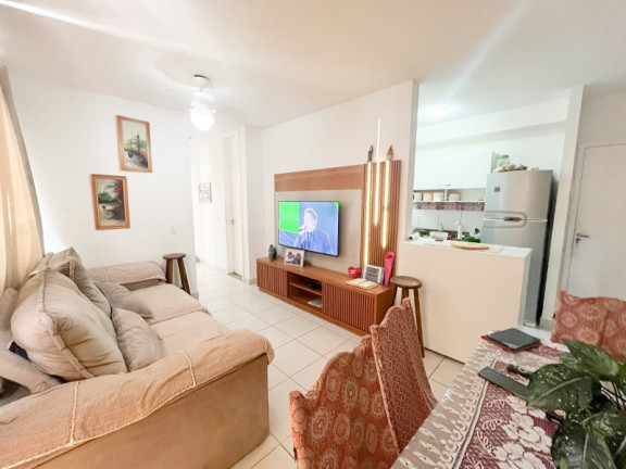 Apartamento com 3 Quartos para Alugar ou Temporada, 62 m² em Praia Da Baleia - Serra