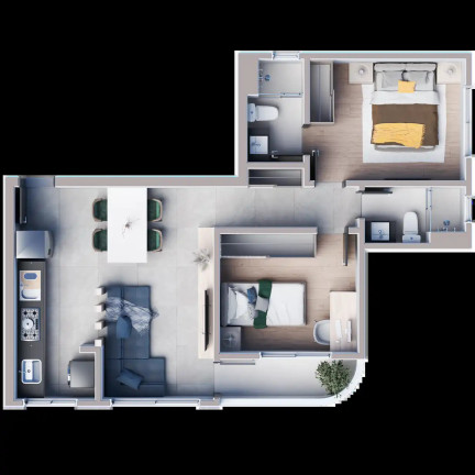 Imagem Apartamento com 2 Quartos à Venda, 54 m² em São Luiz - Belo Horizonte Imagem Apartamento com 2 Quartos à Venda, 54 m² em São Luiz - Belo Horizonte