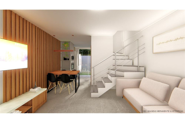 Casa de Condomínio com 2 Quartos à Venda, 60 m² em Vila Nova - Porto Alegre