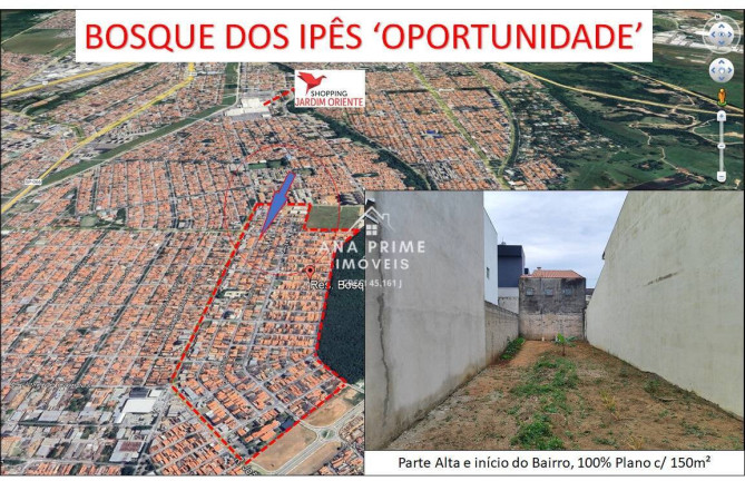 Imagem Terreno à Venda, 150 m² em Residencial Bosque Dos Ipês - São José Dos Campos Imagem Terreno à Venda, 150 m² em Residencial Bosque Dos Ipês - São José Dos Campos