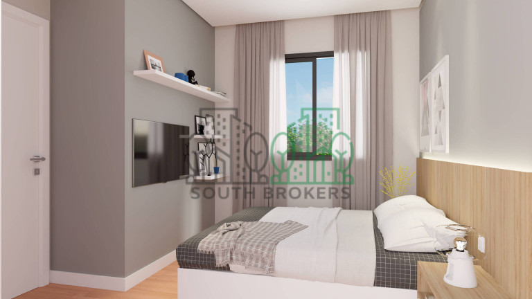 Imagem Apartamento com 2 Quartos à Venda, 34 m² em Boa Vista - Curitiba Imagem Apartamento com 2 Quartos à Venda, 34 m² em Boa Vista - Curitiba