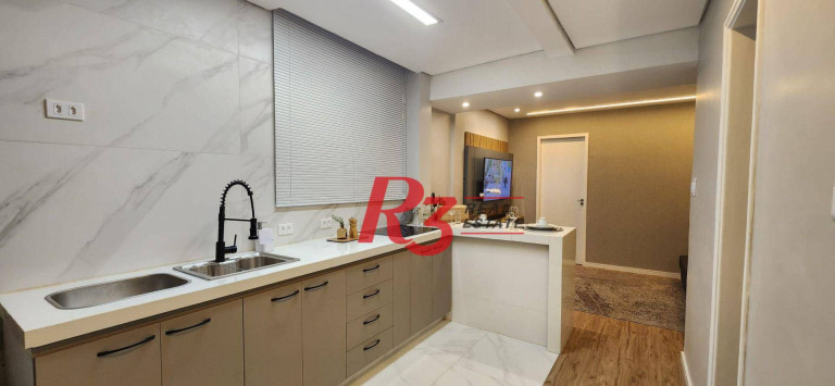 Imagem Apartamento com 1 Quarto à Venda, 54 m² em Gonzaga - Santos Imagem Apartamento com 1 Quarto à Venda, 54 m² em Gonzaga - Santos