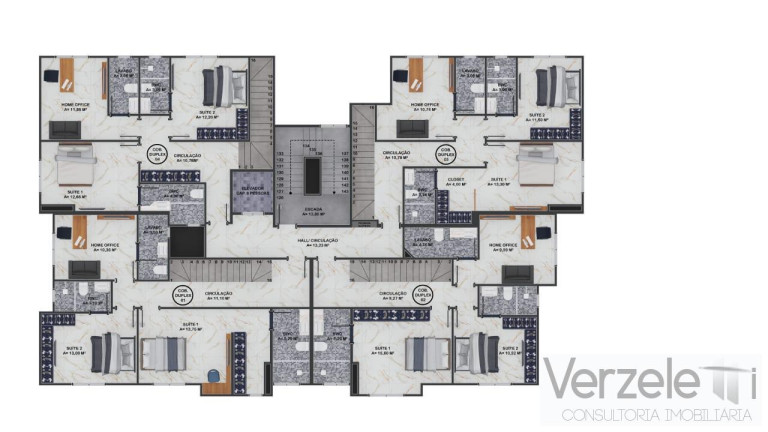 Imagem Apartamento com 2 Quartos à Venda, 69 m² em São Francisco De Assis - Camboriú