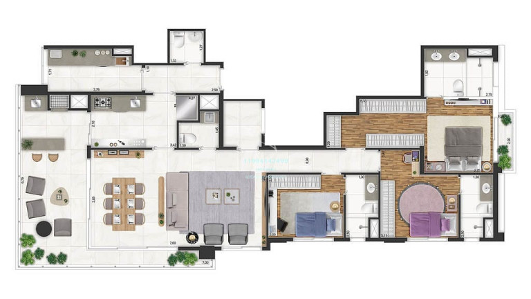 Imagem Apartamento com 3 Quartos à Venda, 136 m² em Perdizes - São Paulo