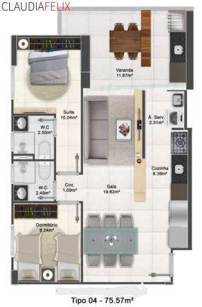 Imagem Imóvel com 2 Quartos à Venda, 75 m² em Aviação - Praia Grande Imagem Imóvel com 2 Quartos à Venda, 75 m² em Aviação - Praia Grande