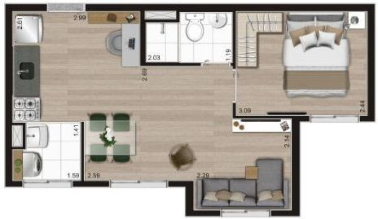 Imagem Apartamento com 2 Quartos à Venda, 36 m² em Cambuci - São Paulo Imagem Apartamento com 2 Quartos à Venda, 36 m² em Cambuci - São Paulo