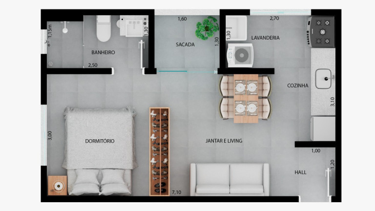 Imagem Kitnet com 1 Quarto à Venda, 34 m² em Conjunto Habitacional Terra Dos Ipês - Pindamonhangaba Imagem Kitnet com 1 Quarto à Venda, 34 m² em Conjunto Habitacional Terra Dos Ipês - Pindamonhangaba