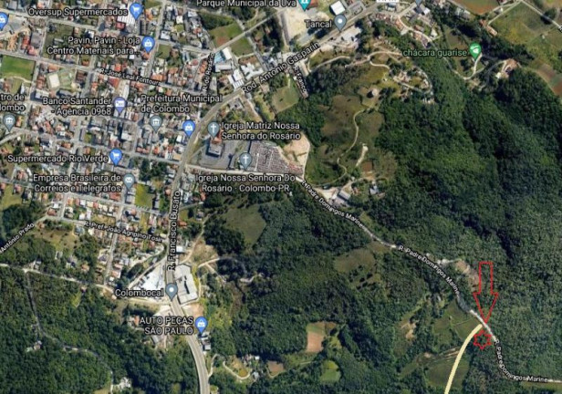 Imagem Terreno à Venda, 9.255 m² em Embu - Colombo