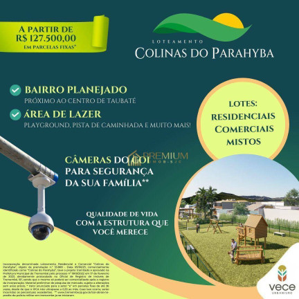 Terreno à Venda, 250 m² em Parque Vera Cruz - Tremembé