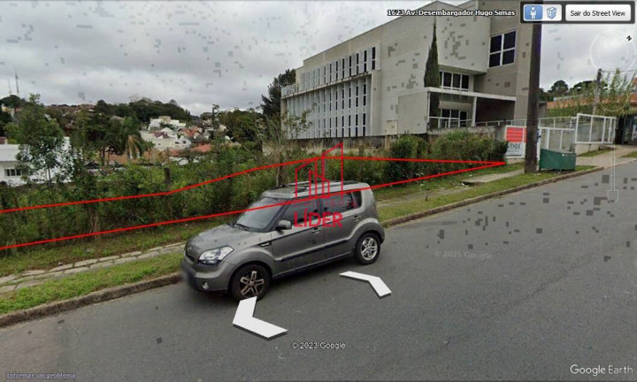 Imagem Terreno à Venda, 1.029 m² em Vista Alegre - Curitiba