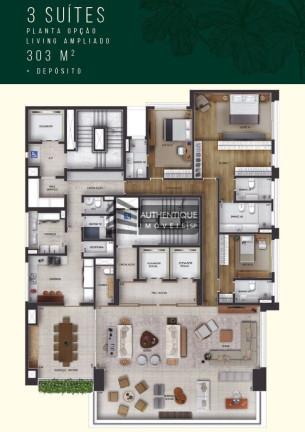 Imagem Apartamento com 4 Quartos à Venda, 303 m² em Itaim Bibi - São Paulo Imagem Apartamento com 4 Quartos à Venda, 303 m² em Itaim Bibi - São Paulo