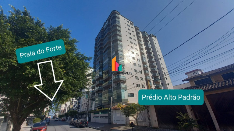 Apartamento com 3 Quartos à Venda, 99 m² em Canto Do Forte - Praia Grande