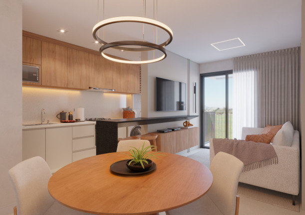 Imagem Apartamento com 2 Quartos à Venda, 55 m² em Mossunguê - Curitiba