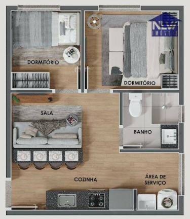 Imagem Apartamento com 2 Quartos à Venda, 30 m² em Vila Centenário - São Paulo Imagem Apartamento com 2 Quartos à Venda, 30 m² em Vila Centenário - São Paulo