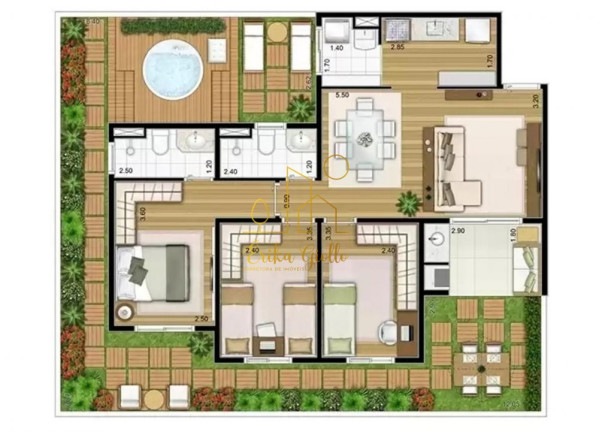Imagem Apartamento com 3 Quartos à Venda, 122 m² em Cidade Luíza - Jundiaí Imagem Apartamento com 3 Quartos à Venda, 122 m² em Cidade Luíza - Jundiaí