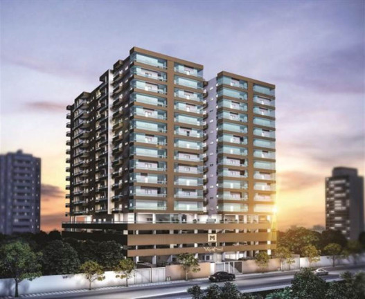 Apartamento com 2 Quartos à Venda, 86 m² em Guilhermina - Praia Grande