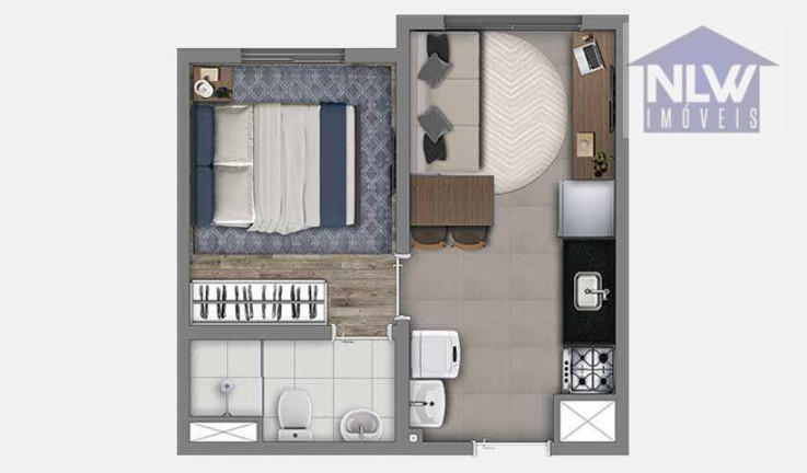 Imagem Apartamento com 1 Quarto à Venda, 24 m² em Mooca - São Paulo Imagem Apartamento com 1 Quarto à Venda, 24 m² em Mooca - São Paulo