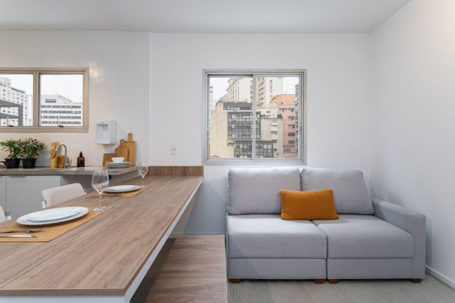 Imagem Apartamento com 1 Quarto para Alugar, 32 m² em Consolação - São Paulo Imagem Apartamento com 1 Quarto para Alugar, 32 m² em Consolação - São Paulo