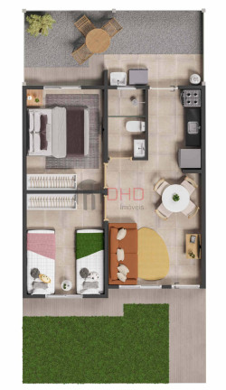 Imagem Casa de Condomínio com 2 Quartos à Venda,  em Vila Bom Jesus - Sorocaba