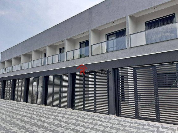 Casa com 2 Quartos à Venda, 60 m² em Tude Bastos (sítio Do Campo) - Praia Grande
