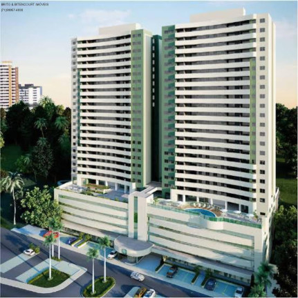 Imagem Imóvel com 2 Quartos à Venda, 80 m² em Imbuí - Salvador