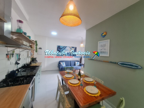 Apartamento com 2 Quartos à Venda, 50 m² em Perequê Mirim - Ubatuba