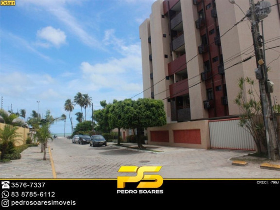 Apartamento com 3 Quartos para Alugar, 135 m² em Cabo Branco - João Pessoa