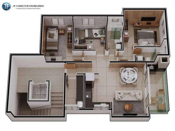 Imagem Apartamento com 3 Quartos à Venda, 90 m² em Cidade Nobre - Ipatinga Imagem Apartamento com 3 Quartos à Venda, 90 m² em Cidade Nobre - Ipatinga