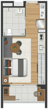 Imagem Imóvel com 1 Quarto à Venda, 24 m² em Pinheiros - São Paulo Imagem Imóvel com 1 Quarto à Venda, 24 m² em Pinheiros - São Paulo