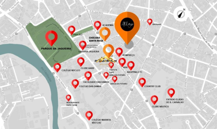Apartamento com 4 Quartos à Venda, 124 m² em Graças - Recife