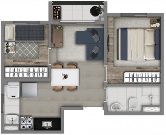 Imagem Imóvel com 2 Quartos à Venda, 36 m² em água Branca - São Paulo Imagem Imóvel com 2 Quartos à Venda, 36 m² em água Branca - São Paulo