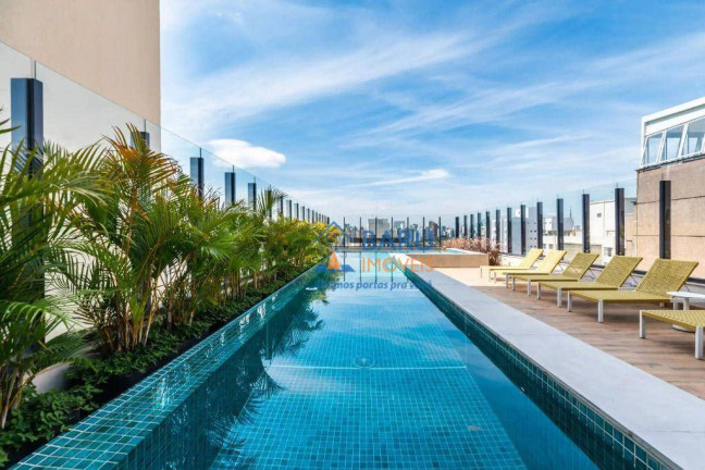 Apartamento com 1 Quarto para Alugar, 33 m² em Perdizes - São Paulo