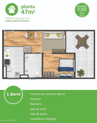 Imagem Apartamento à Venda, em Sindoma Natureza - Programa Casa Verde Amarela - Cotia Imagem Apartamento à Venda, em Sindoma Natureza - Programa Casa Verde Amarela - Cotia