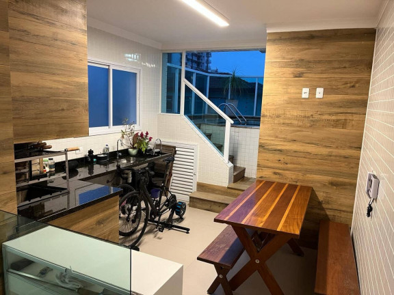 Imagem Casa com 3 Quartos à Venda, 133 m² em Aparecida - Santos Imagem Casa com 3 Quartos à Venda, 133 m² em Aparecida - Santos
