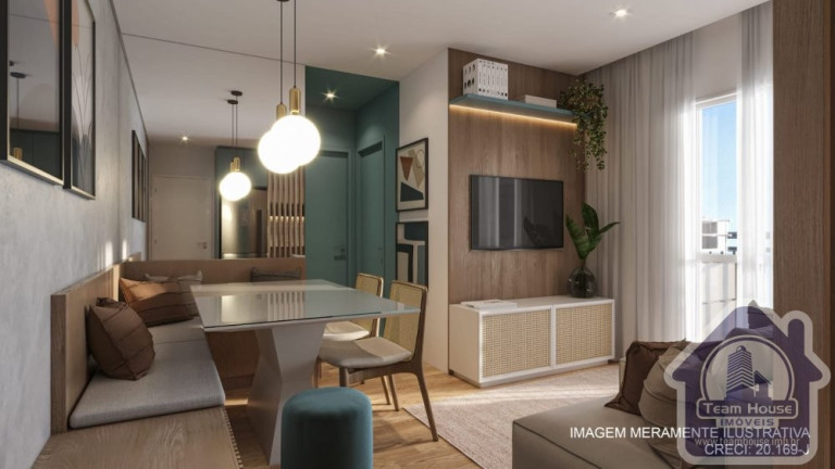 Imagem Apartamento com 2 Quartos à Venda, 47 m² em Fazenda Aya - Suzano