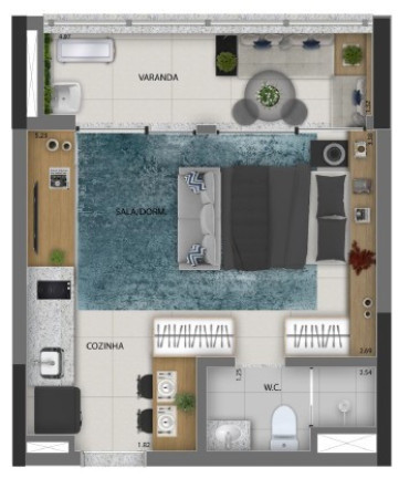Imagem Imóvel com 1 Quarto à Venda, 36 m² em Presidente Altino - Osasco Imagem Imóvel com 1 Quarto à Venda, 36 m² em Presidente Altino - Osasco