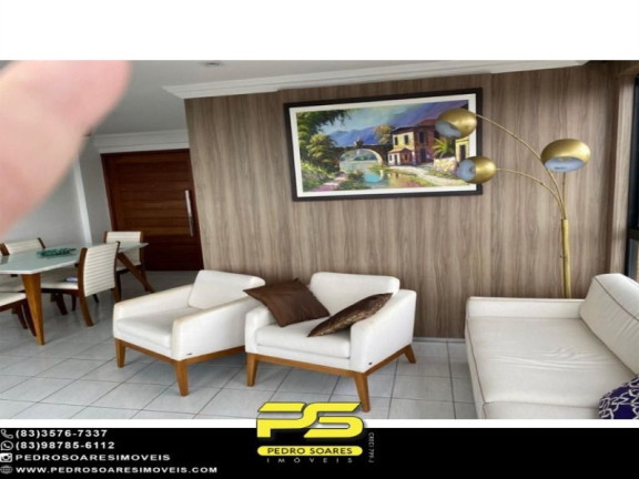 Imagem Apartamento com 3 Quartos à Venda, 114 m² em Cabo Branco - João Pessoa Imagem Apartamento com 3 Quartos à Venda, 114 m² em Cabo Branco - João Pessoa