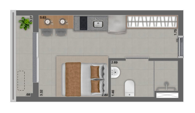 Imagem Apartamento com 1 Quarto à Venda, 25 m² em Vila Mariana - São Paulo