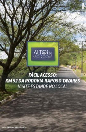 Imagem Terreno à Venda, 500 m² em Altos De São Roque - São Roque Imagem Terreno à Venda, 500 m² em Altos De São Roque - São Roque