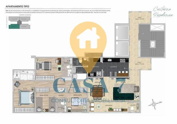 Imagem Apartamento com 4 Quartos à Venda, 130 m² em Lourdes - Belo Horizonte