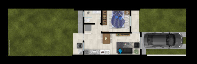 Imagem Casa de Condomínio com 2 Quartos à Venda, 45 m² em Morada Do Vale Ii - Gravataí Imagem Casa de Condomínio com 2 Quartos à Venda, 45 m² em Morada Do Vale Ii - Gravataí