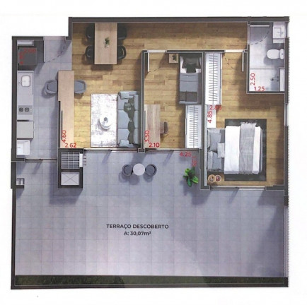 Imagem Imóvel com 2 Quartos à Venda, 87 m² em água Verde - Curitiba Imagem Imóvel com 2 Quartos à Venda, 87 m² em água Verde - Curitiba